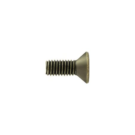 Deltana 1/2" #10 Solid Brass Machine Screw - Sold In Singles Antique Brass