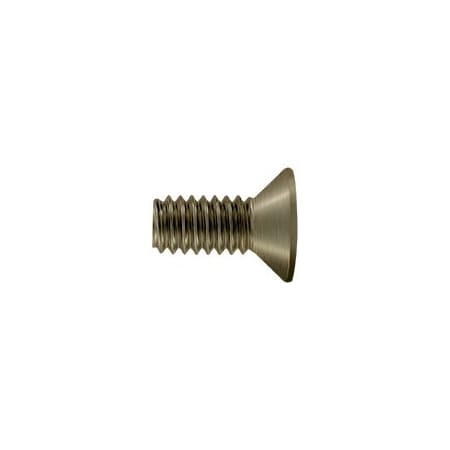 Deltana #12 x 1/2" Solid Brass Machine Screw - Single Antique Brass