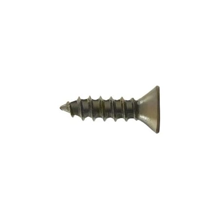 Deltana 3/4" #10 Steel Wood Screw - Sold In Singles Antique Brass