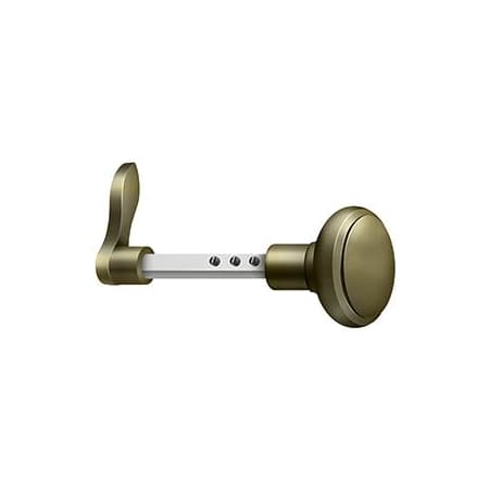 Deltana Solid Brass Storm Door Knob x Lever Set for SDML334 Antique Brass