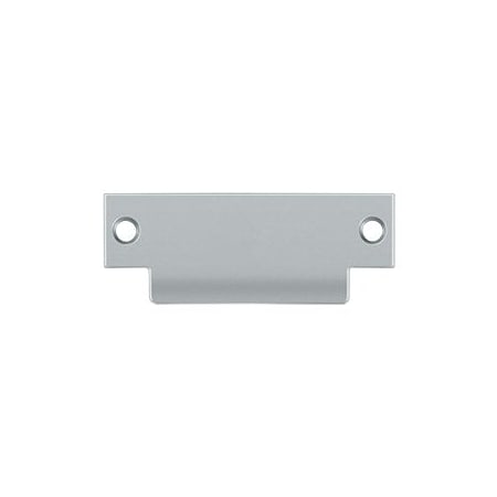 Deltana Commercial 4-7/8" ANSI T- Strike Plate without Latch Hole Brushed Chrome