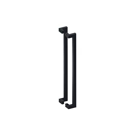 Deltana 34-1/2" Center to Center Back to Back Door Pull Set Black