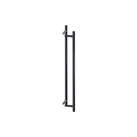Deltana 42" Center to Center Back to Back Door Pull Set Black