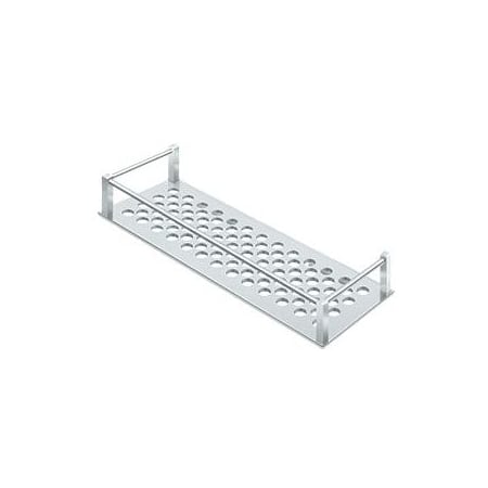 Deltana 12-1/4 Inch Long Wall Mounted Shower Basket Bright Chrome