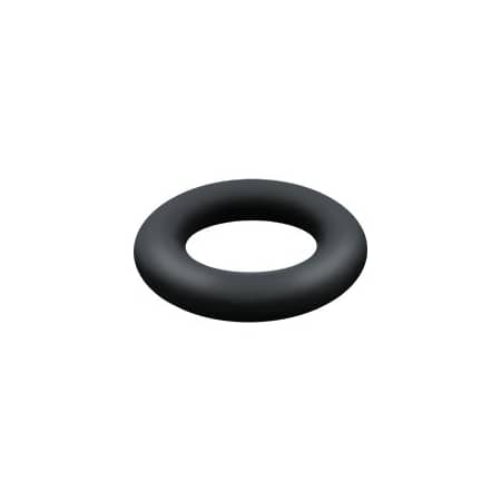Deltana Replacement Bumper Ring for Deltana Floor Peg Door Stop Black