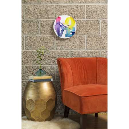 Deny Designs-Love 4 Wall Clock-Additional View