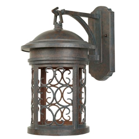 Designers Fountain 1 Light 20" Wall Lantern from the Dark Sky Barrington Collection Mediterranean Patina