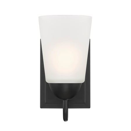 Designers Fountain Malone 10" Tall Wall Sconce Matte Black