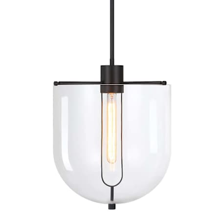 Designers Fountain Skylar 15" Wide Pendant Matte Black