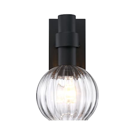 Designers Fountain Fernwood 13" Tall Outdoor Wall Sconce Matte Black