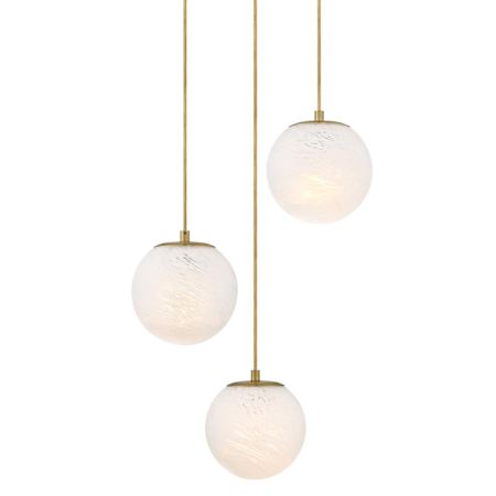 Designers Fountain Pixie 3 Light 18" Wide Chandelier Brushed Gold