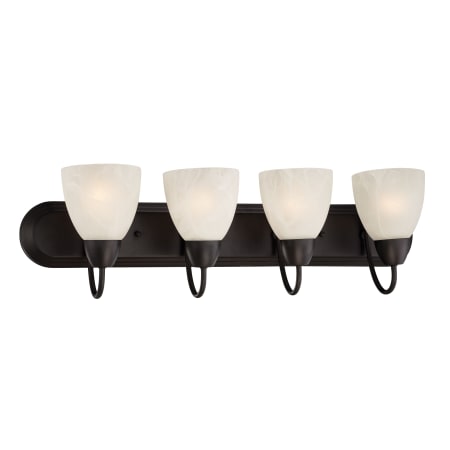 Designers Fountain Torino 4 Light Vanity Light Oil Rubbed Bronze