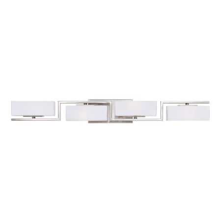 Designers Fountain Meridian 4 Light Vanity Light Satin Platinum