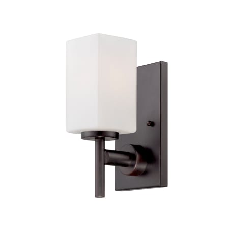 Designers Fountain Dakota 1 Light Bathroom Sconce Biscayne Bronze