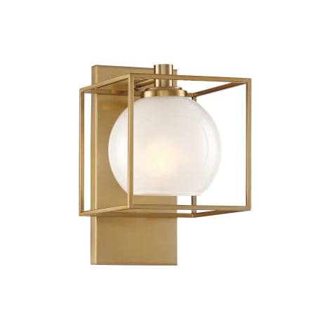 Designers Fountain Cowen Single Light 11" Tall Bathroom Sconce Brushed Gold