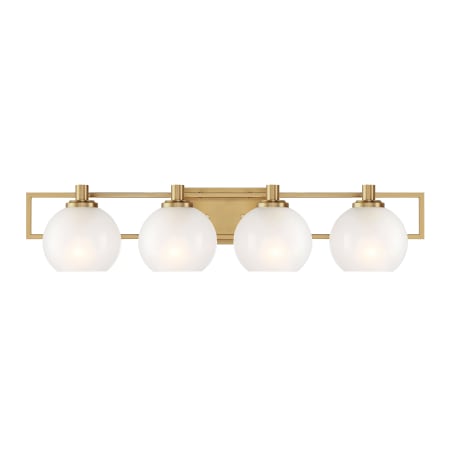 Designers Fountain Cowen 4 Light 31" Wide Bathroom Vanity Light Brushed Gold