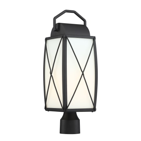 Designers Fountain Ethan 4 Light 20" Tall Outdoor Single Head Post Light Black