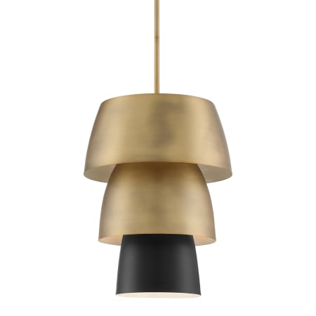 Designers Fountain Moonshadow 9" Wide Mini Pendant Old Satin Brass