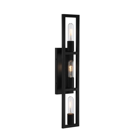 Designers Fountain Urban Oasis 3 Light 25" Wide Bathroom Vanity Light Matte Black