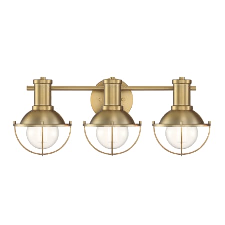 Designers Fountain Dalton 3 Light 23" Wide Bathroom Vanity Light Brushed Gold