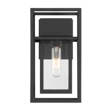 Designers Fountain Burton 12" Tall Wall Sconce Black