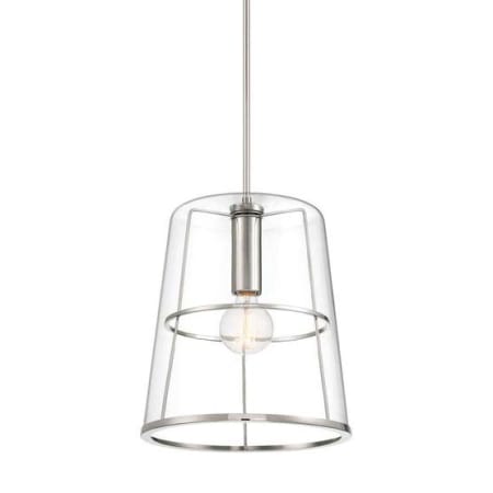 Designers Fountain Alonzo 14" Wide Pendant Polished Nickel