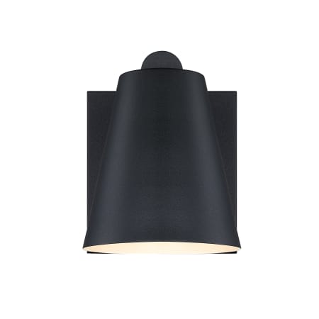 Designers Fountain Cedar Mist 8" Tall Outdoor Wall Sconce Black