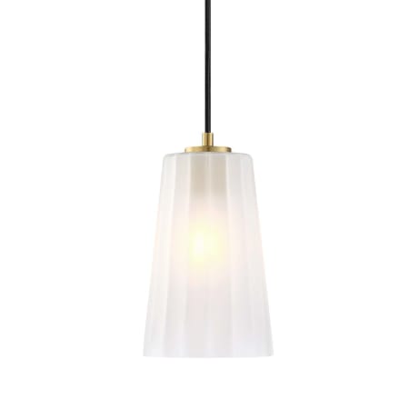 Designers Fountain Liana 6" Wide Mini Pendant Brushed Gold