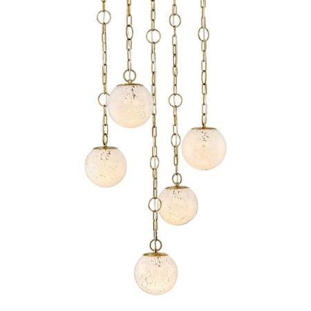 Designers Fountain Wine Flower 5 Light 25" Wide Chandelier Brushed Gold