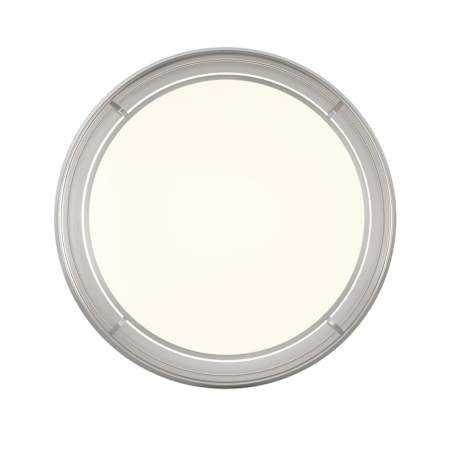 Designers Fountain Hudson 16" Wide Integrated LED Flush Mount Ceiling Fixture Brushed Nickel