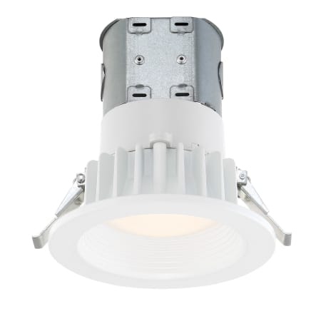Designers Fountain Easy-Up LED Canless Recessed Fixture with 4" Baffle Trims - IC Rated and Airtight White