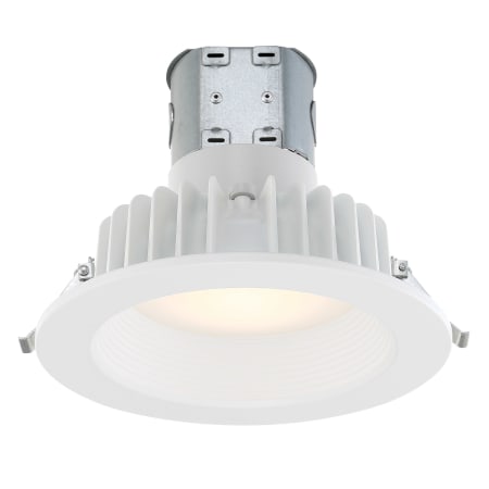 Designers Fountain Easy-Up LED Canless Recessed Fixture with 6" Baffle Trims - IC Rated and Airtight White