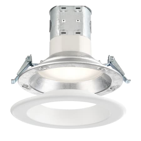 Designers Fountain Easy-Up LED Canless Recessed Fixture with 6" Baffle Trims - IC Rated and Airtight White