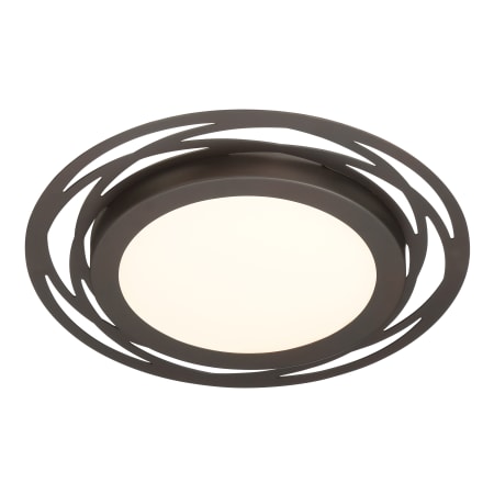 Designers Fountain Single Light 14" Wide Integrated LED Flush Mount Ceiling Fixture / Wall Sconce Satin Bronze