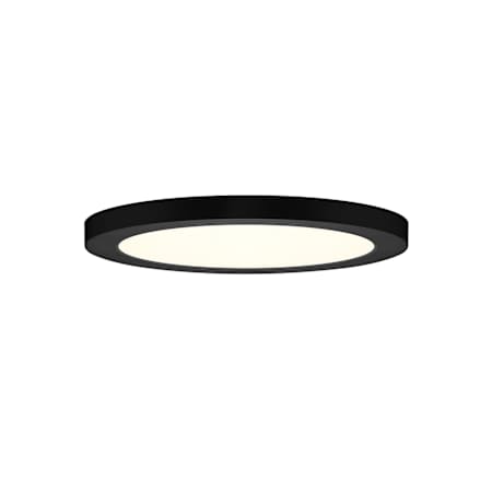Designers Fountain 9" Wide Integrated LED Flush Mount Ceiling Fixture with Plastic Shade Black