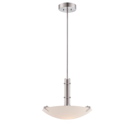 Designers Fountain Archer 1 Light Pendant Satin Platinum