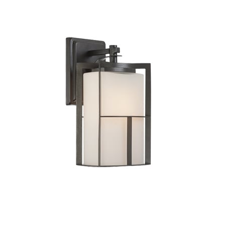 Designers Fountain 1 Light 13" Outdoor Wall Lantern from the Braxton Collection Charcoal