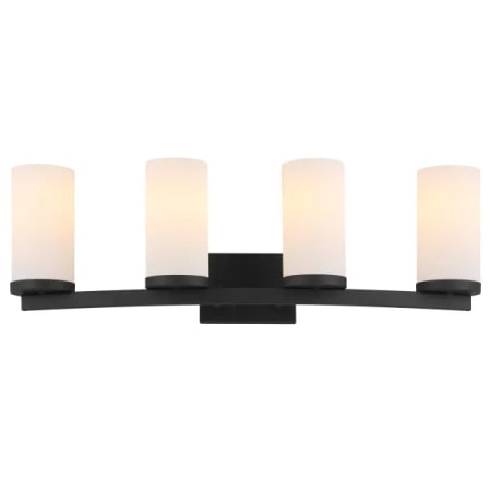 Design House Desta 4 Light 30" Wide Bathroom Vanity Light Matte Black