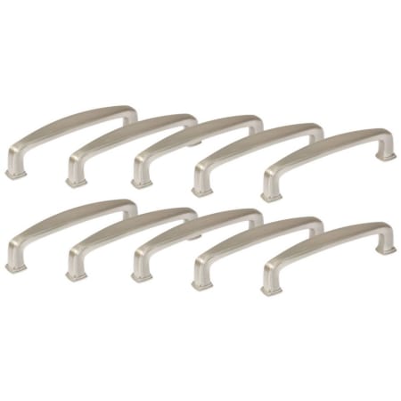 Design House Park Avenue 3-3/4 Inch Center to Center Handle Cabinet Pull - 10 Pack Satin Nickel