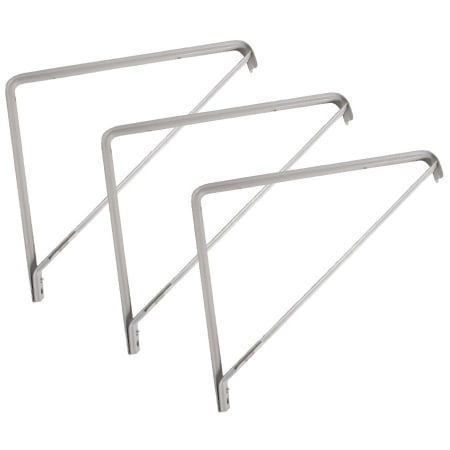 Design House 11" Shelf Rod Bracket White