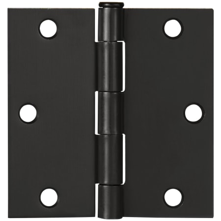 Design House 3-1/2" x 3-1/2" Butt Square Corner Surface Mount Door Hinge - Pack of 9 Oil Rubbed Bronze