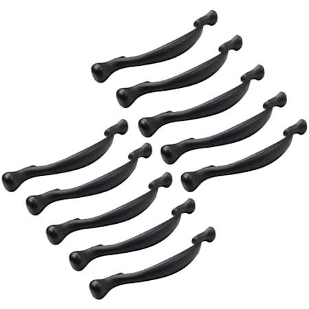 Design House 3-3/4 Inch Center to Center Arch Cabinet Pull - Pack of 10 Oil Rubbed Bronze