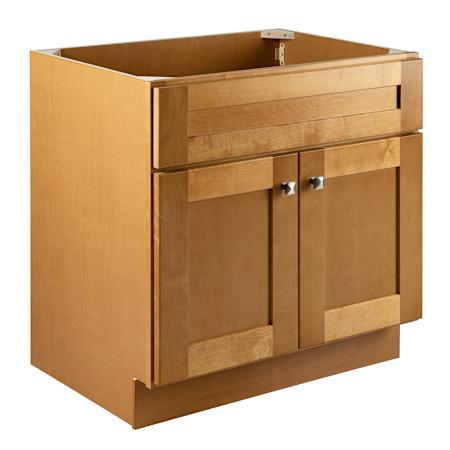 Design House Brookings 30" Single Free Standing Vanity Cabinet - Less Vanity Top Modern Birch