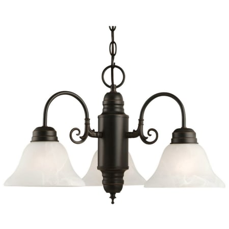 Design House Millbridge 3 Light 22" Wide Chandelier Oil Rubbed Bronze