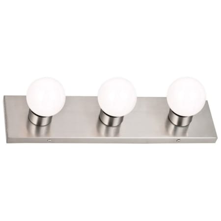 Design House 3 Light Vanity Strip Satin Nickel