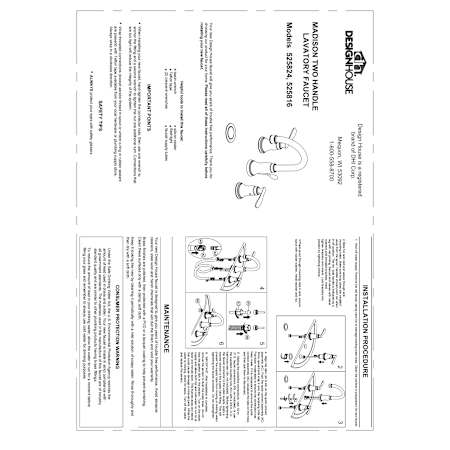 Design House-525816-Installation Sheet