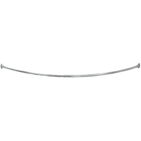 Design House 44" to 63" Adjustable Curved Shower Rod Polished Chrome