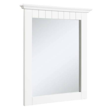 Design House 21" Framed Mirror from the Cottage Collection White
