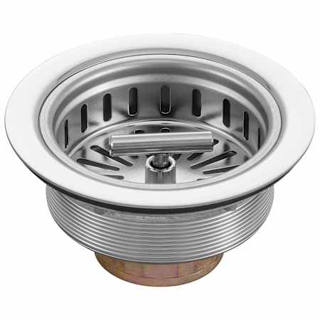 Design House Sink Drains 4-1/2" Basket Strainer Satin Stainless Steel