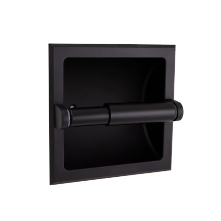 Design House Millbridge Wall Mounted Spring Bar Toilet Paper Holder Matte Black